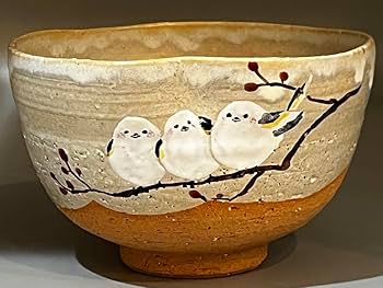 白地　見込にオリーブの輪茶碗　小野山若水造　茶道具　抹茶茶碗 Amazon.co.jp: 白地 見込にオリーブの輪茶碗 小野山若水造